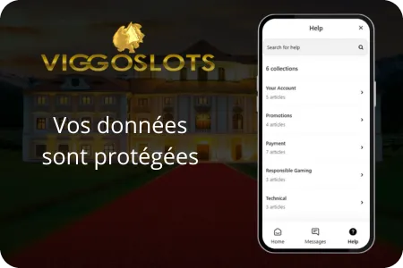 Viggo Slots - Vos données sont protégées
