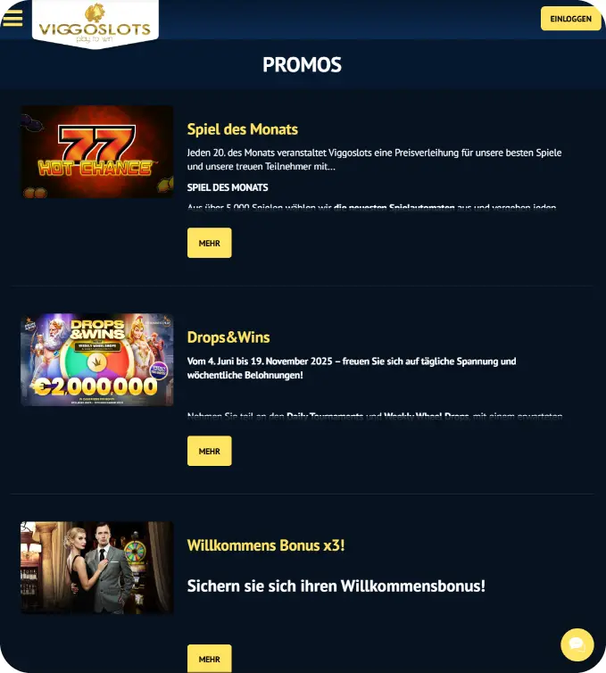 Casino-Homepage