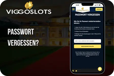Viggoslots Casino Passwort vergessen – Anleitung zur Wiederherstellung auf dem Smartphone